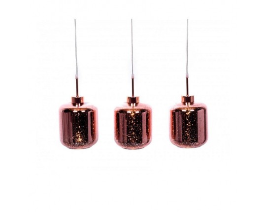 Подвесной светильник Lumina Deco Alacosmo LDP 6811-3 PR R.GD