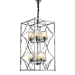 Подвесная люстра Lumina Deco Quadrato LDP 1223-8 CHR