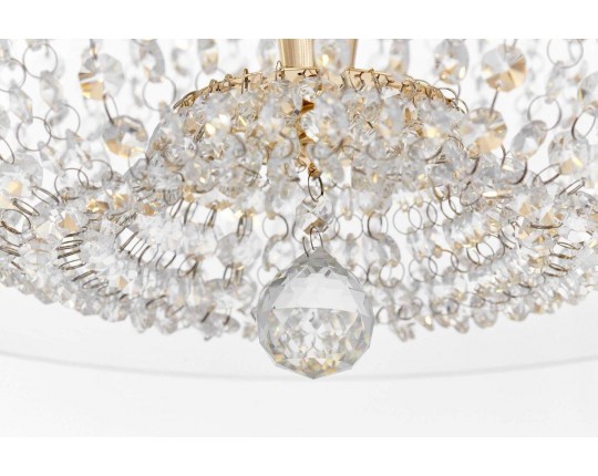 Подвесной светильник Lumina Deco Disposa LDP 7018-500 PR+F.GD
