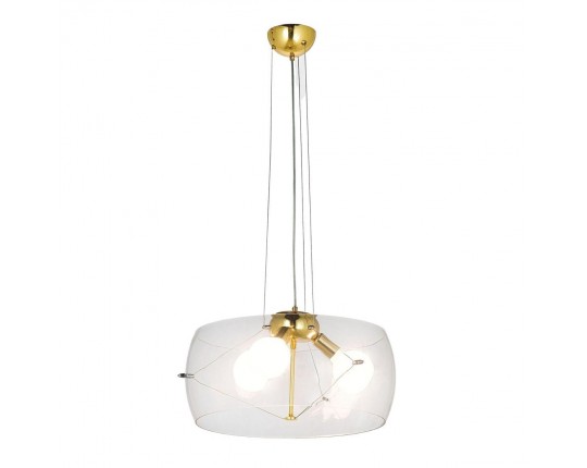 Подвесная люстра Lumina Deco Globo LDP 6018-500 PR+F.GD