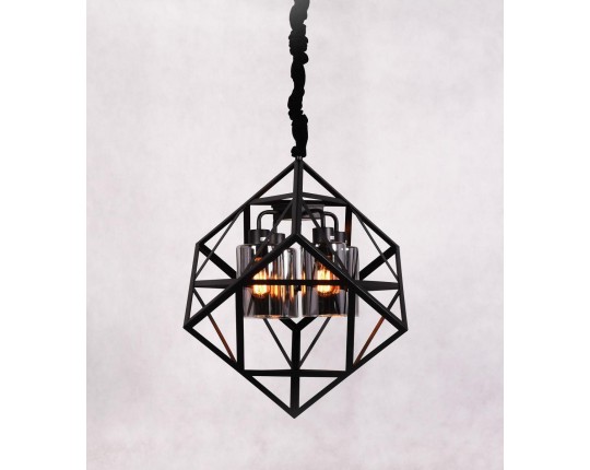 Подвесная люстра Lumina Deco Brutte LDP 11339-4 BK