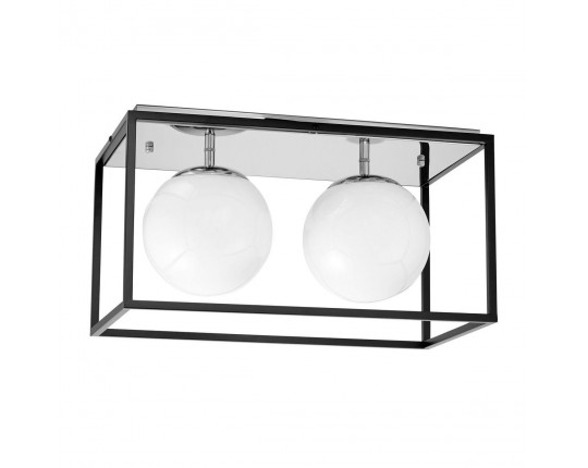Потолочная люстра Lumina Deco Maldini LDC 8060-2 CHR+BK