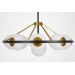 Подвесная люстра Lumina Deco Donzano LDP 8034-9 BK+WT