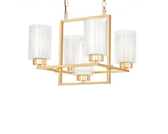 Подвесная люстра Lumina Deco Lino LDP 1239-5 F.GD