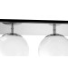 Потолочная люстра Lumina Deco Maldini LDC 8060-2 CHR+BK