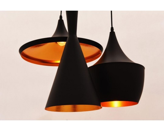 Подвесная люстра Lumina Deco Foggi LDP 7712-3 BK