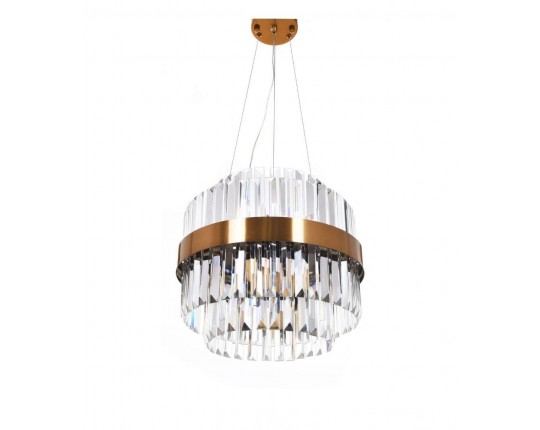 Подвесная светодиодная люстра Lumina Deco Ringletti LDP 8017-400 MD
