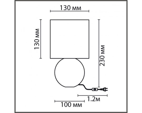 Настольная лампа Lumion Classi Octavia 8225/1T