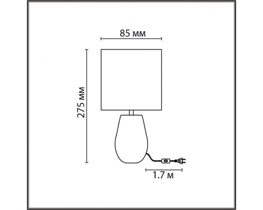 Настольная лампа Lumion Moderni Akivi 8147/1T