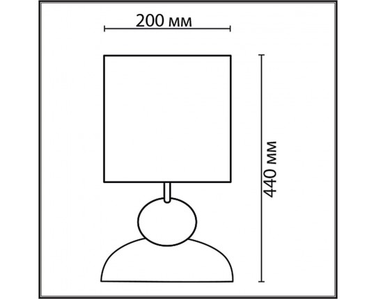 Настольная лампа Lumion Comfi Ovona 8127/1T