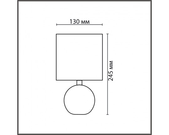 Настольная лампа Lumion County Vilana 8166/1T