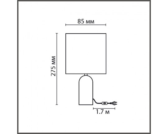 Настольная лампа Lumion Moderni Akivi 8149/1T