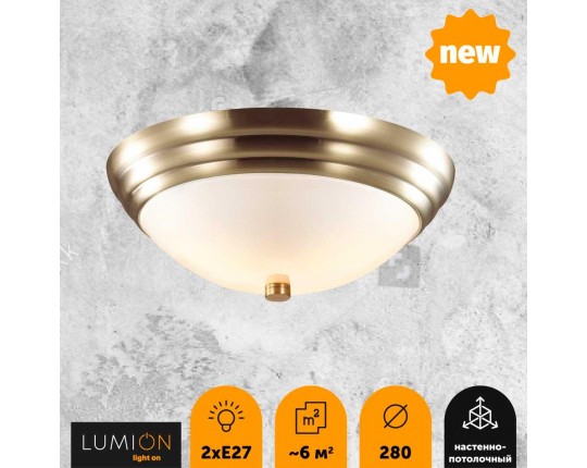 Настенно-потолочный светильник Lumion Vintage Kayla 5262/2C