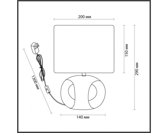 Настольная лампа Lumion Moderni Aimie 5664/1T