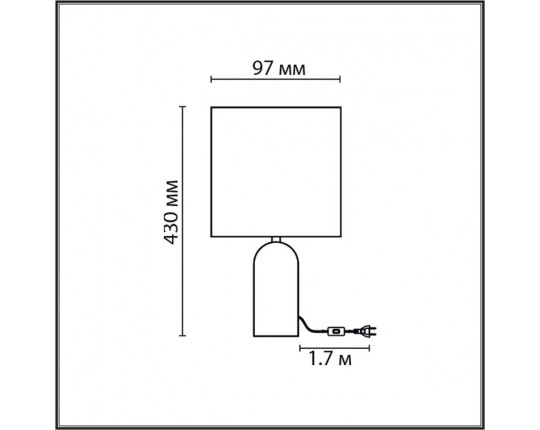 Настольная лампа Lumion Moderni Akivi 8146/1T