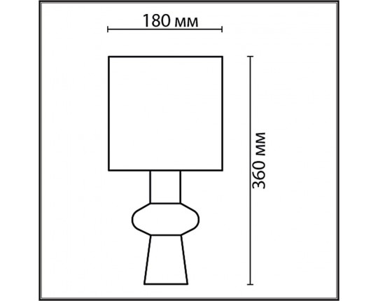 Настольная лампа Lumion Moderni Segi 8129/1T