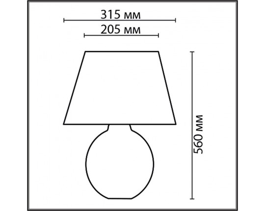 Настольная лампа Lumion Moderni Ramora 8134/1T