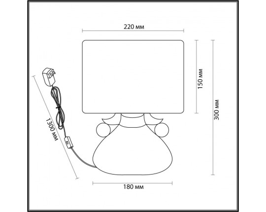 Настольная лампа Lumion Moderni Junia 5668/1T
