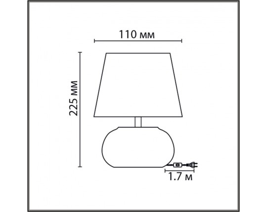 Настольная лампа Lumion Moderni Hama 8145/1T
