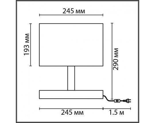 Настольная лампа Lumion County Maderana 8202/1T