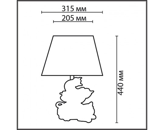 Настольная лампа Lumion Moderni Catty 8128/1T
