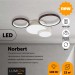 Потолочный светодиодный светильник Lumion Norbert 5253/64CL