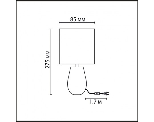 Настольная лампа Lumion Moderni Akivi 8150/1T