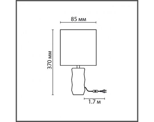 Настольная лампа Lumion Moderni Beina 8136/1T