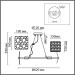 Подвесная люстра Lumion Moderni Liberti 6588/6