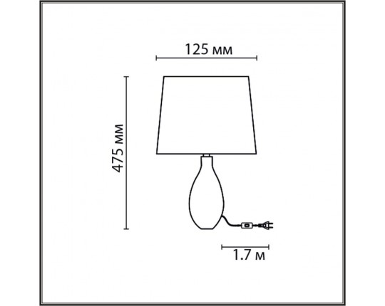 Настольная лампа Lumion Moderni Yara 8137/1T