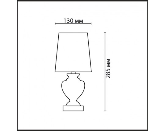 Настольная лампа Lumion Classi Bianka 8164/1T