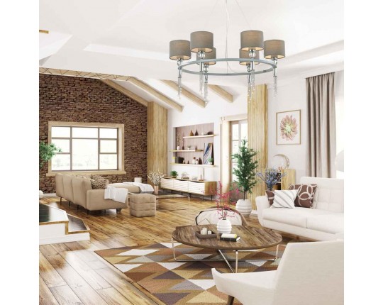 Подвесная люстра Lumion Neoclassi Santiago 4515/6