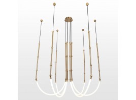 Подвесной светодиодный светильник Lussole Loft BEND LSP-7071