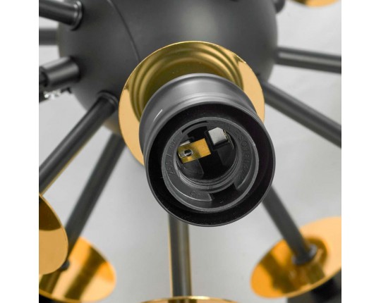 Подвесная люстра Lussole Lgo ELMIRA LSP-8206-G