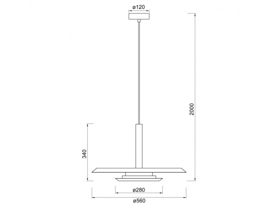 Подвесной светильник Mantra Tina 9000