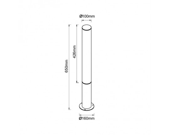 Наземный уличный светильник Mantra GANT 9156