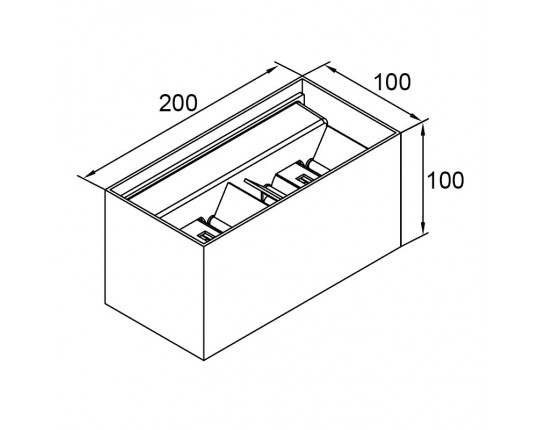 Настенный уличный светильник Mantra DAVOS 9224