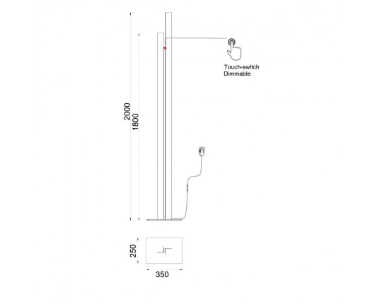 Торшер Mantra Manhattan 9188