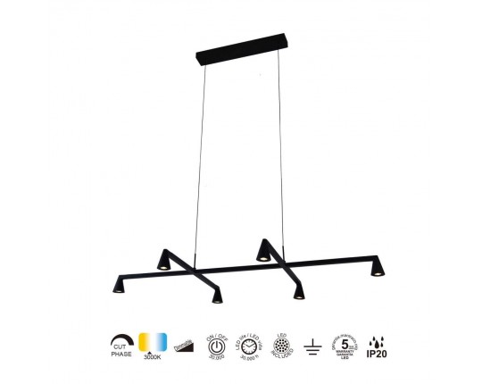 Подвесная люстра Mantra Africa 9409