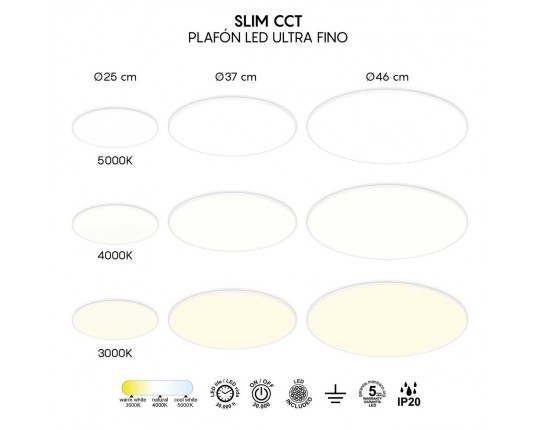 Потолочный светильник Mantra SLIM CCT 8692