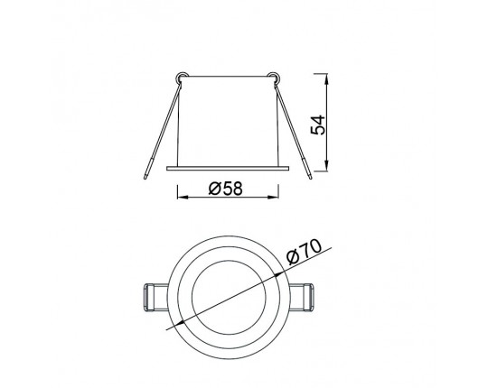 Встраиваемый светильник Mantra MALT 9232