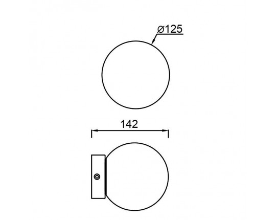 Настенный светодиодный светильник Mantra Puebla 8890