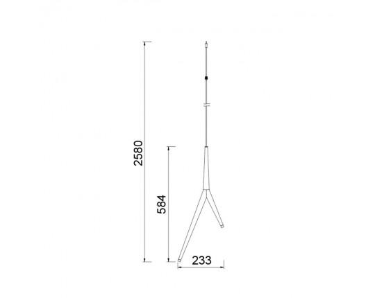 Подвесной модульный светильник без основания Mantra Arrecife 9229