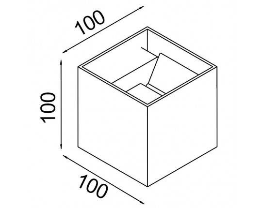 Настенный уличный светильник Mantra DAVOS 9223