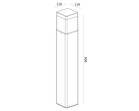 Уличный светодиодный светильник Mantra Chicago 8109