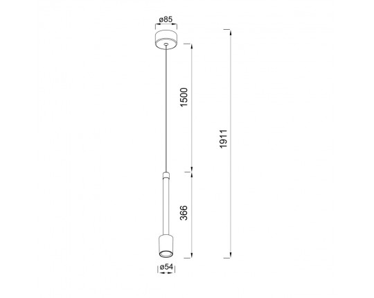 Подвесной светильник Mantra Fugaz 8950