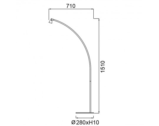 Торшер Mantra Africa 9417