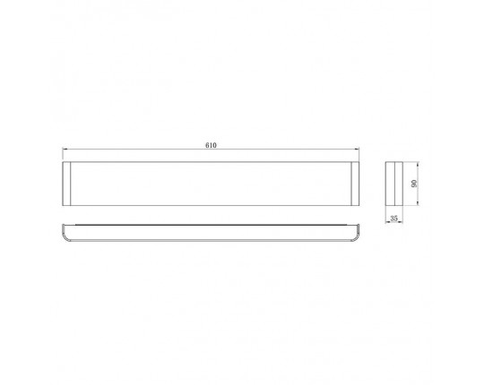 Настенный светодиодный светильник Mantra Egeo 8911