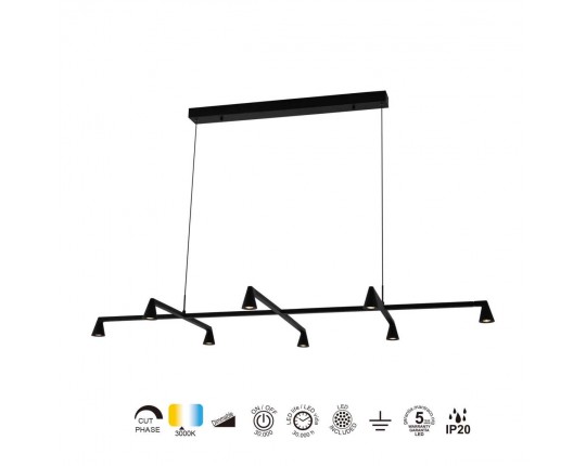 Подвесная люстра Mantra Africa 9408