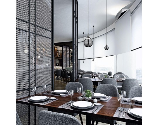 Подвесной светодиодный светильник Mantra Drop 8891